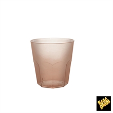 BICCHIERE 220CC COCKTAIL CIOCCOLATO TRASPARENTE 50PZ