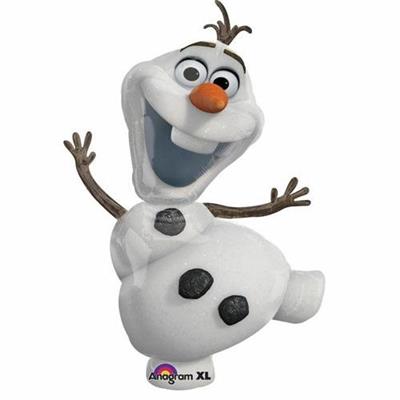Palloncino Mylar Super Shape Frozen Olaf 58 x 104 cm