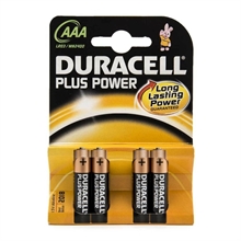 BATTERIE DURACELL MINISTILO LR03 2400 PLUS POWER ALCALINA AAA