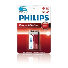 BATTERIA PILA PHILIPS POWERLIFE ALCALINA 6LR61-9V
