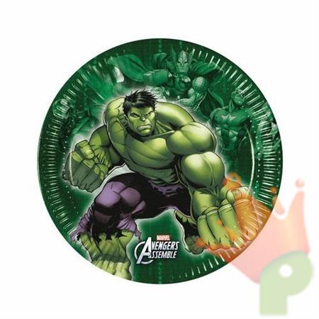 PIATTI 20 CM AVENGERS 8 PZ