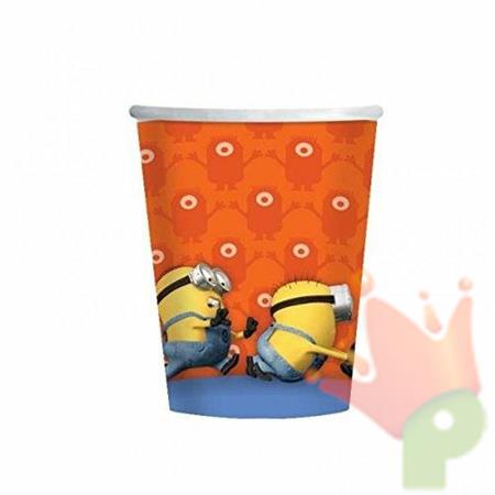 Bicchieri 266 cc MINIONS 8 pz