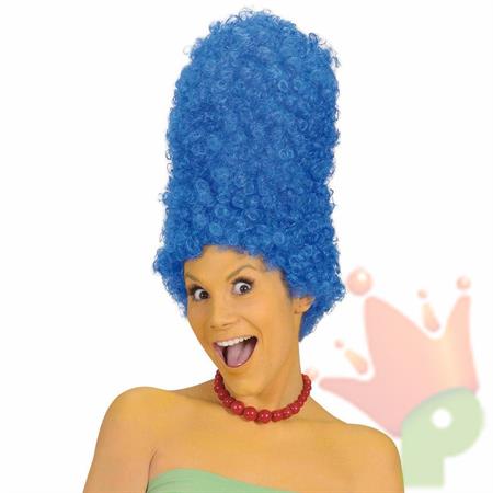 PARRUCCA MARGE SIMPSON BLU