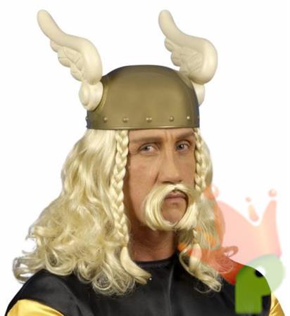 Parrucca Asterix Con Baffi