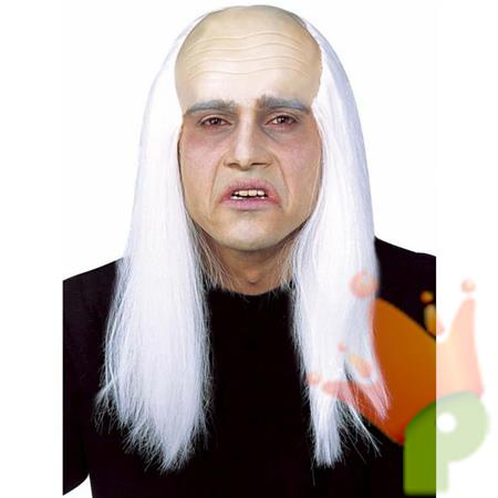 Calotta Zombie Con Capelli Bianchi