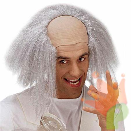 PARRUCCA EINSTEIN BIANCA CALOTTA