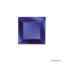 PIATTO PIANO 23x23CM NICE BLU PERLE' 8PZ