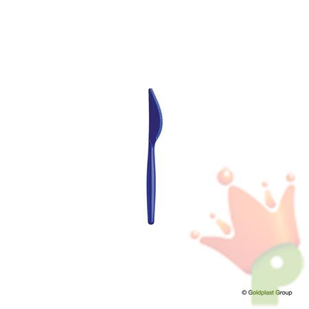 Coltello Easy Blu Perlè Trasparente 185mm 20pz