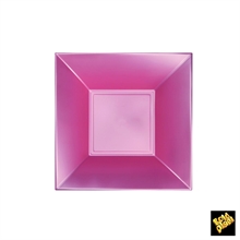 Piatto Fondo Nice Pesca Perlè 8pz 180x180mm