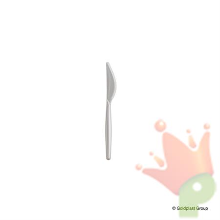 Coltello Easy 185mm Bianco Perlè Trasparente 20pz