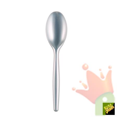 Cucchiaio Easy 185mm Bianco Perlè Trasparente 20pz
