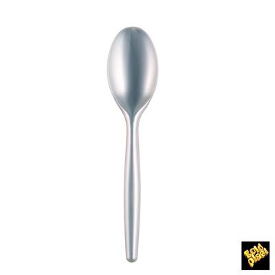 Cucchiaio Easy 185mm Bianco Perlè Trasparente 20pz