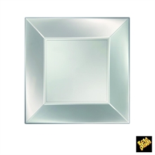 PIATTO PIANO 23x23CM NICE BIANCO PERLE' 8PZ