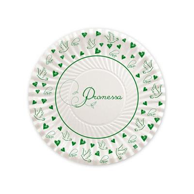 PIATTI 18CM PROMESSA LOVE 10PZ