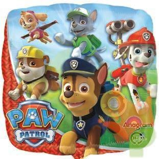 PALLONCINO MYLAR 18INCH PAW PATROL