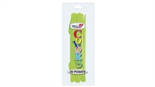 COLTELLO 18CM VERDE ACIDO 20PZ