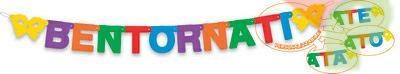 Festone Bentornat/e/i/o