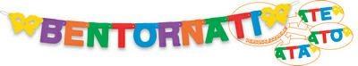 Festone Bentornat/e/i/o