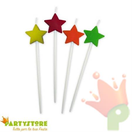 Candeline Picks Stelle Ass. 4PZ