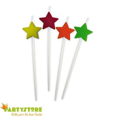 Candeline Picks Stelle Ass. 4PZ