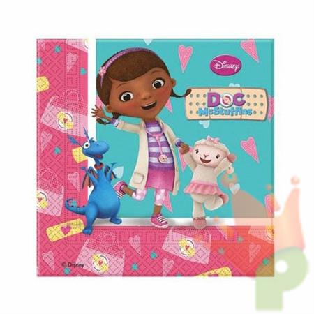Tovaglioli 33x33 Dottoressa Peluche 20pz