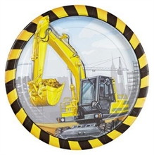 Piatti 23cm Construction Site 8pz