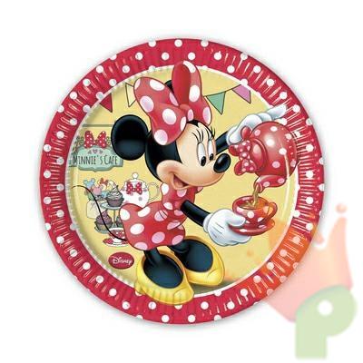 Piatto 20cm Minnie Cafè 8pz