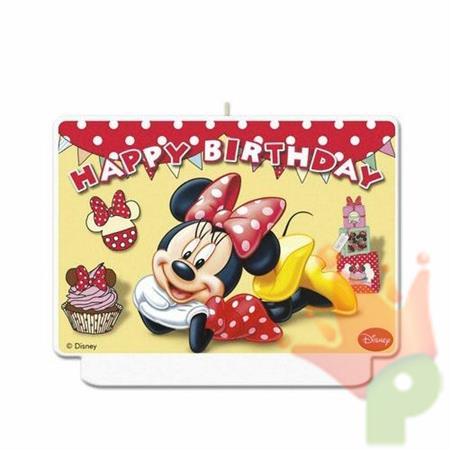 CANDELA MINNIE HAPPY BIRTHDAY