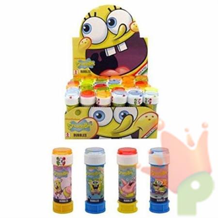 Bolle di Sapone Spongebob 4ass 1 PZ da 60 ml