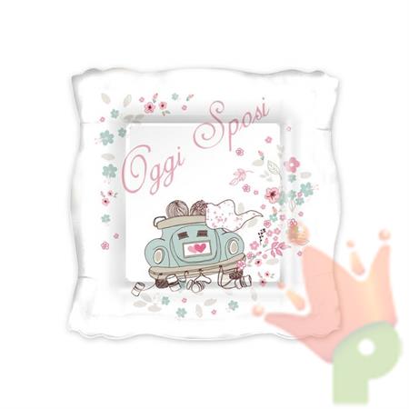 Piatti 18cm Oggi Sposi 8pz