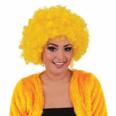 Parrucca Hippy Giallo