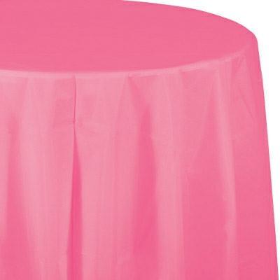 Tovaglia Plastica Ottagonale 205cm  Candy Pink