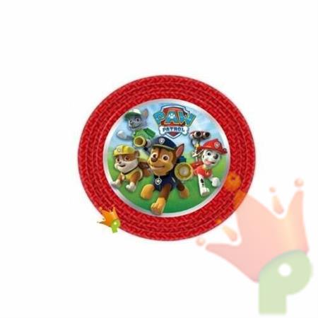 PIATTO 23CM PAW PATROL 8PZ