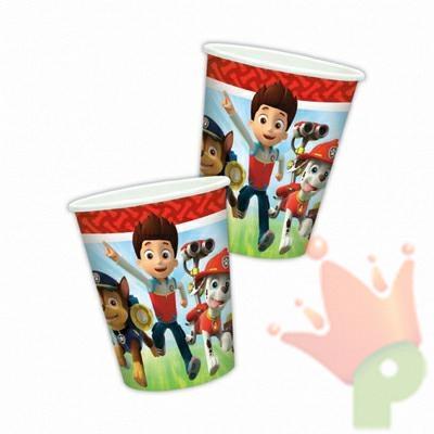BICCHIERI 266ML PAW PATROL 8PZ