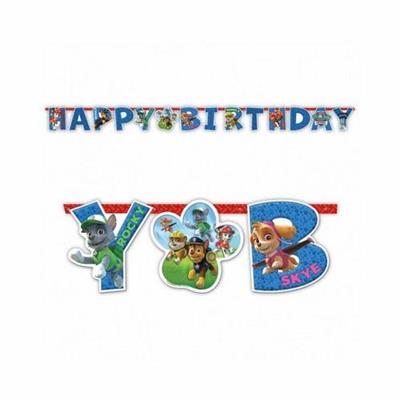 FESTONE HAPPY BIRTHDAY PAW PATROL 190x15 CM