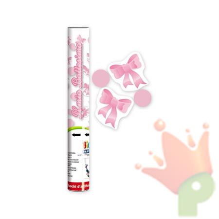 SPARACORIANDOLI 30CM IL MIO BATTESIMO ROSA