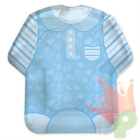 PIATTI 22CM MAGLIETTA BABY BOY 8PZ