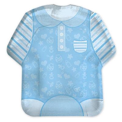 PIATTI 22CM MAGLIETTA BABY BOY 8PZ