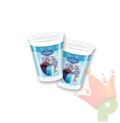 BICCHIERI 200ML FROZEN ICE SKATIN 8PZ