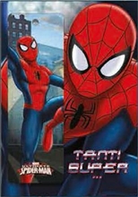 BIGLIETTO AUGURI SPIDERMAN CON SEGNALIBRO AV03