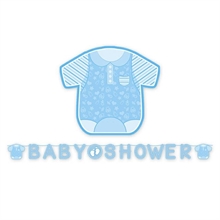 KIT SCRITTA MAXI BABY SHOWER BOY 6MT