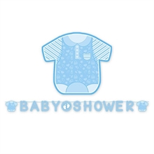 KIT SCRITTA MAXI BABY SHOWER BOY 6MT