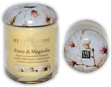 CANDELA HEART & HOME 115 G  FIORE DI MAGNOLIA