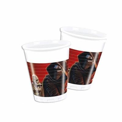 BICCHIERI PLASTICA 220 CC STAR WARS 8 PZ