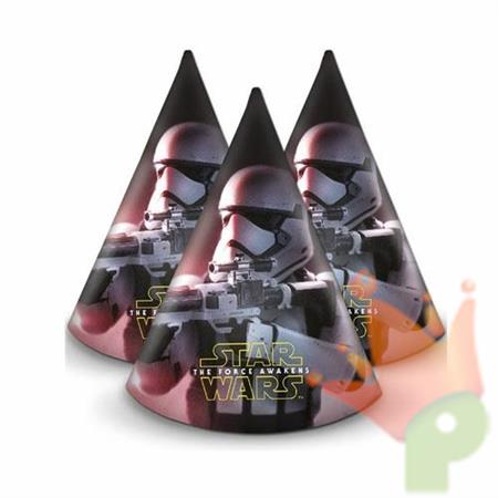 CAPPELLINO CARTONCINO STAR WARS 6 PZ